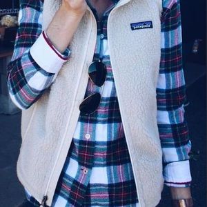 Patagonia Retro Faux Sheep Fur Vest